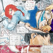 Hei finishes Suou off with his big cock