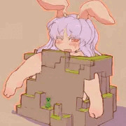 クリーパーとうさぎ