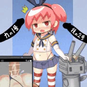 島風コスぺぷしちゃんピンチ