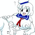 5mくらいの女の子と体格差H