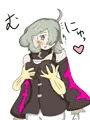 ファルチェちゃんの胸揉み