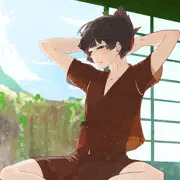 髪留め中