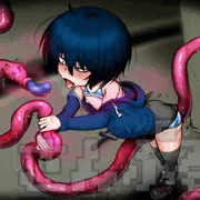 敗北明音ちゃん（催淫触手）