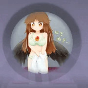 うつほのお着替えシーン（覗き穴）
