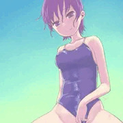 水着少女