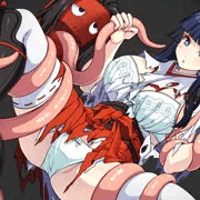 達人退魔師は触手妖魔なんかに屈しない　敗北H「提灯お化け」