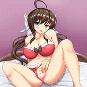 【Skeb】サンタビキニを着てベッドに誘うジェフティ