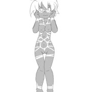 恥ずかしい日焼け跡。