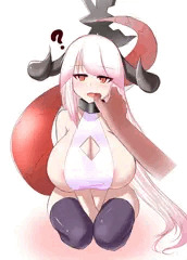 ジト目ロリ爆乳龍娘