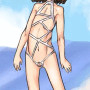 お盆にやるはずだったおジャ魔女エロ水着祭り④丸山みほ