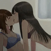 【創作百合】下着姿でイチャイチャ♡