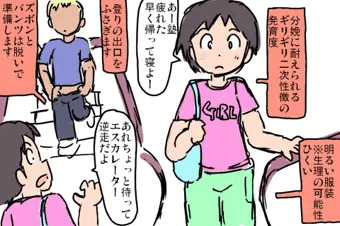 エスカレーターレイプ