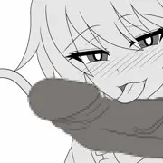 さとりん 尿道責め 線画　