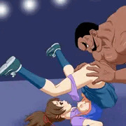 七瀬 vs ダラン GIFアニメ