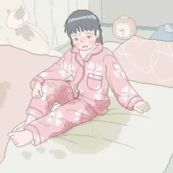 週末の朝