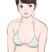 水着女子