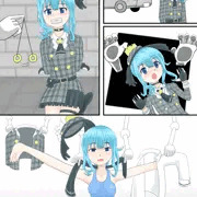 星街すいせいが催眠により群道美鈴に仕立て上げられ、みこちを襲う！