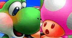 ヨッシーとキノピコ