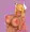 陥没乳首が勃起していくクビラちゃん