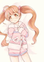 パジャマな星梨花と表紙