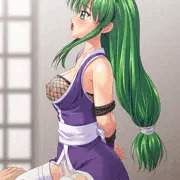 ヤエちゃん騎乗位　ポニテ差分あり