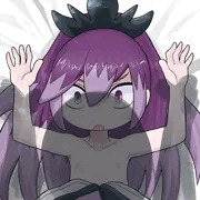 【過去絵】張り倒された百鬼姫チャン