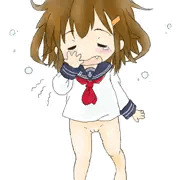 裸セーラー服雷ちゃん