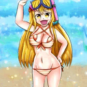 【アビホラ差分】水着ヴァリヤーク