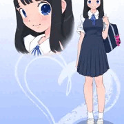ついに明日から全裸登校スタート！…の女の子♪