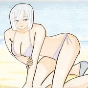 水着の鍾馗さん