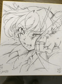 りょなけ色紙