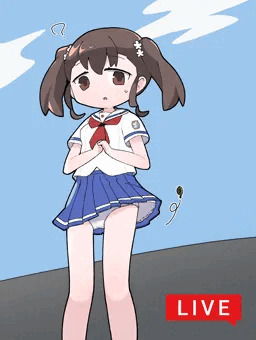 えっちな風さんでピンチ！