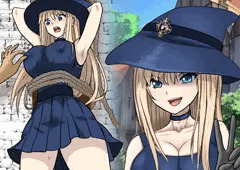 生意気そうな魔法使いの娘にワイが人生を教えたる！