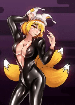 ボディスーツ藍様