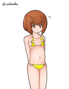 【水着】最新鋭？エリちゃんにこの水着を