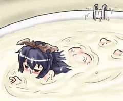水泳らくがき