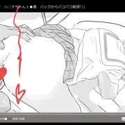 安♡さんバックからパコパコGIF