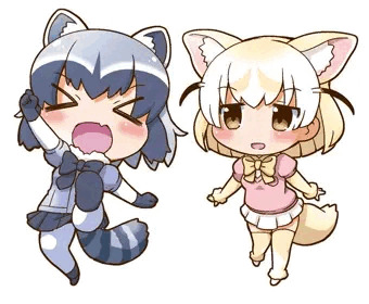 アライさんとフェネック