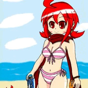 水着マフラーアキナ