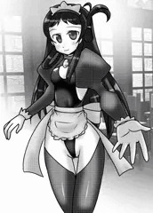 スク水メイド万里小路さん