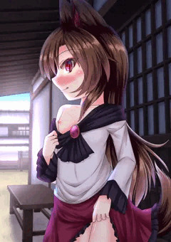 おっぱいチャレンジ影狼ちゃん