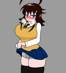 葵ちゃんノーパンたくし上げ