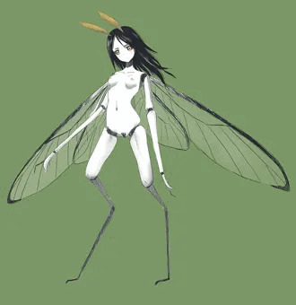 虫系人外ラクガキ