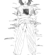 平成、ある休日　ラフ