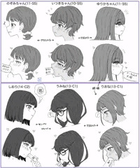 【OC】横顔とお野菜とかを舐めたり咥えたりしてる絵の練習