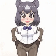 下はスパッツだ