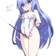 股ロープ歩き触手服わてり…！