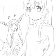 天子と萃香