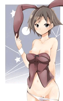 バニーでパンツの日の比叡さん