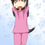 伸びー